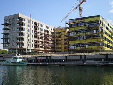 EDER Betonfertigteile Winterhafen Linz
